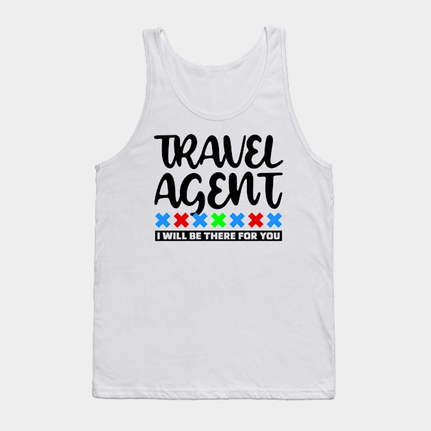 Travel Agent Tank Top by colorsplash